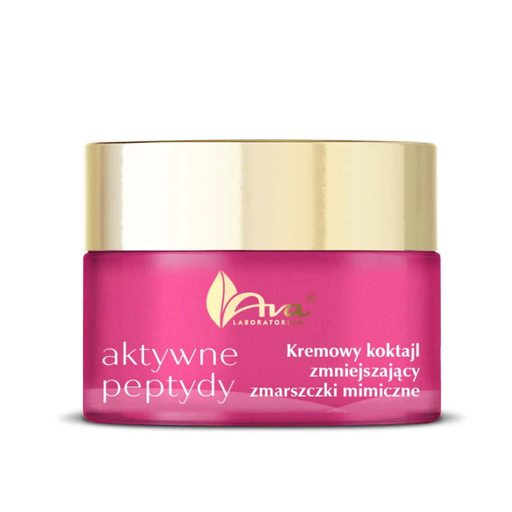 Aktywne Peptydy kremowy koktajl zmniejszający zmarszczki mimiczne 50ml