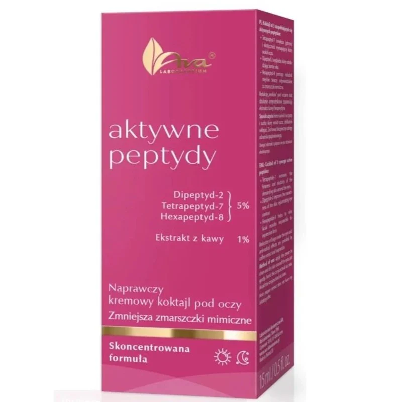 Aktywne Peptydy naprawczy kremowy koktajl pod oczy 15ml - Image 2