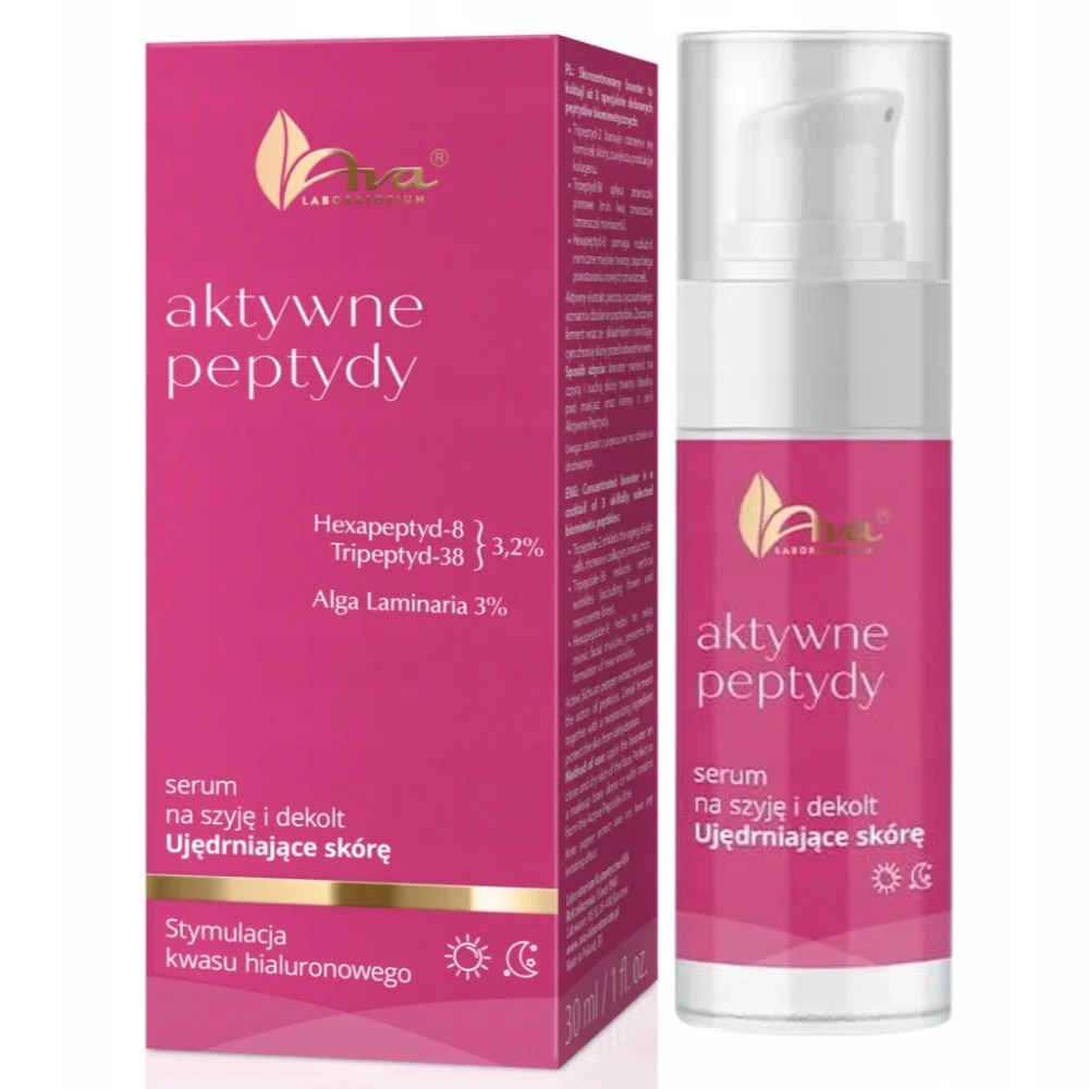 Aktywne Peptydy serum na szyję i dekolt ujędrniające skórę 30ml - Image 2