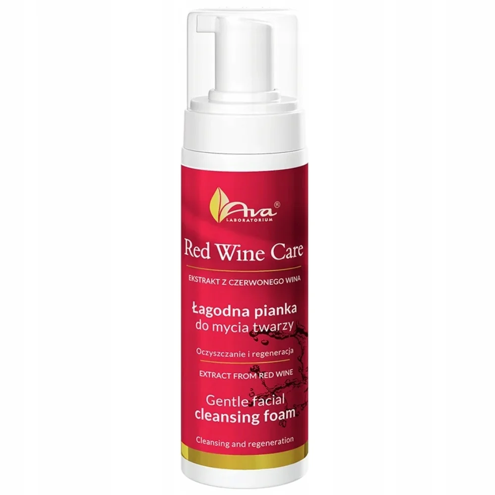 Red Wine Care łagodna pianka do mycia twarzy 150ml