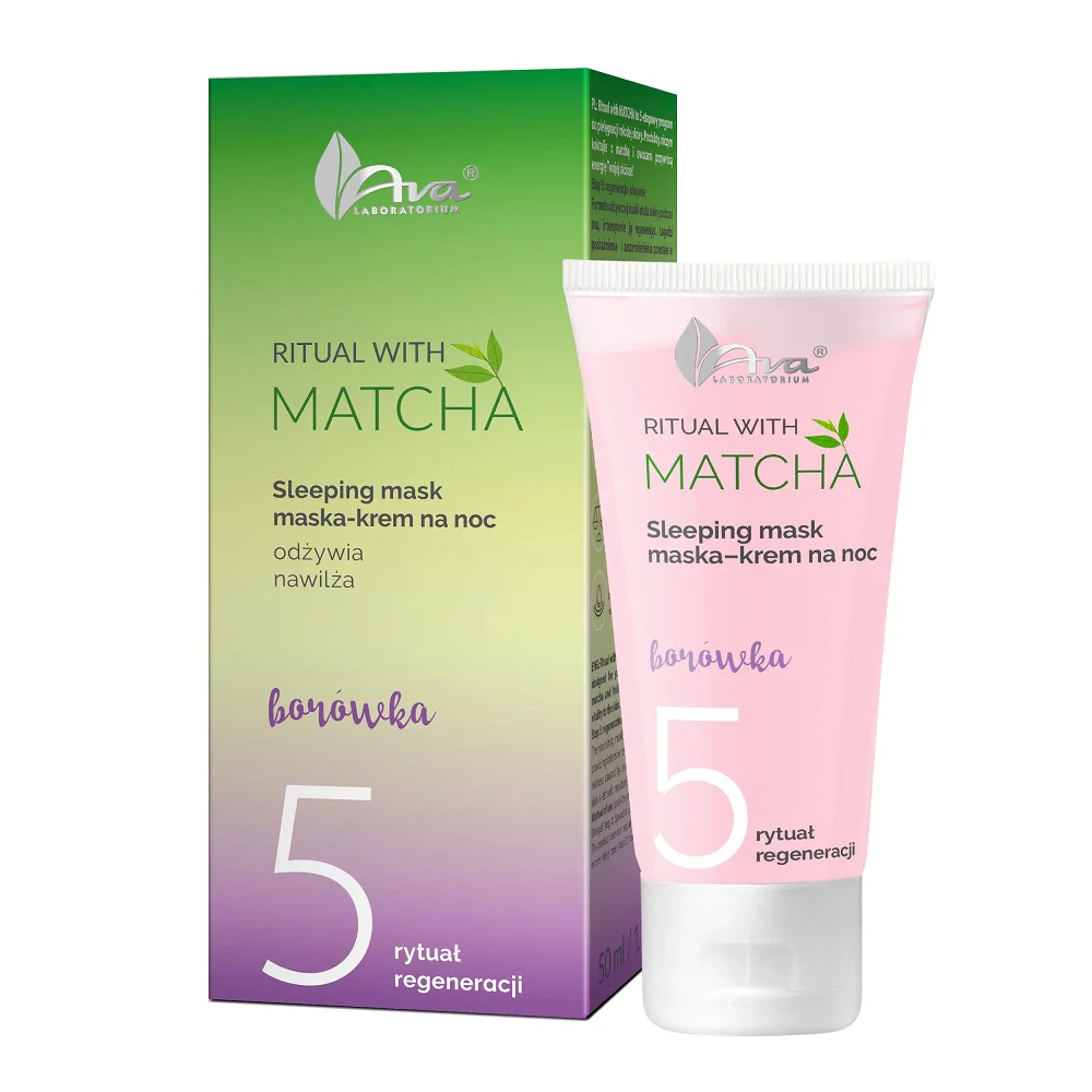 Ritual with Matcha maska-krem na noc 50ml - Image 3