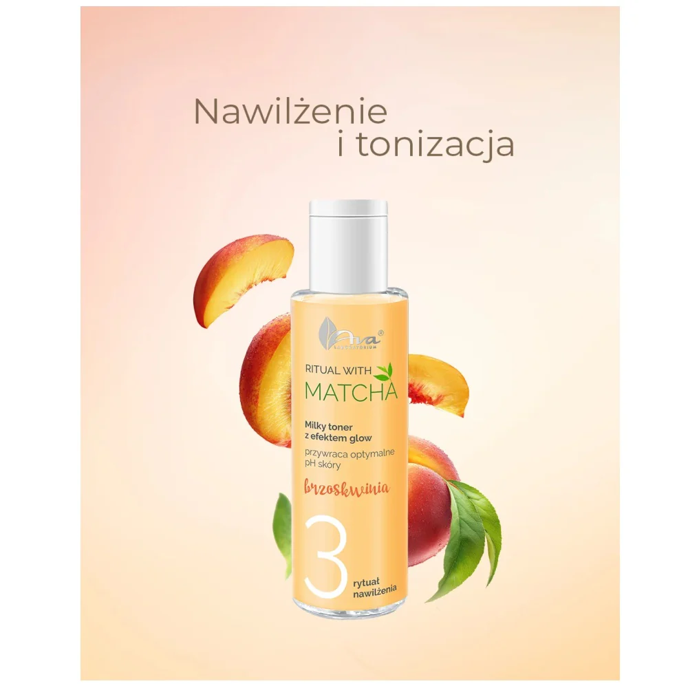 Ritual with Matcha mleczny tonik i serum do twarzy 2w1 100ml - Image 2