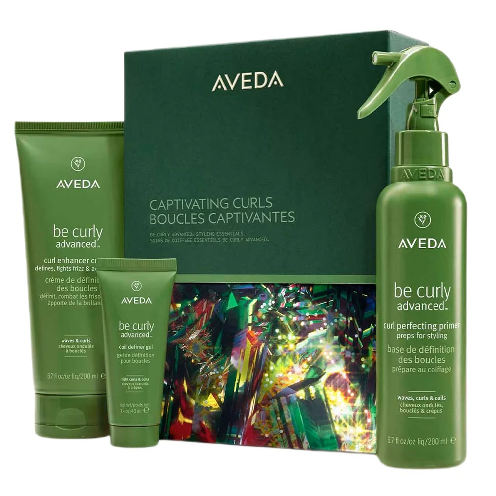 Captivating Curls zestaw krem do włosów 200ml + żel do włosów 40ml + odżywka bez spłukiwania 200ml