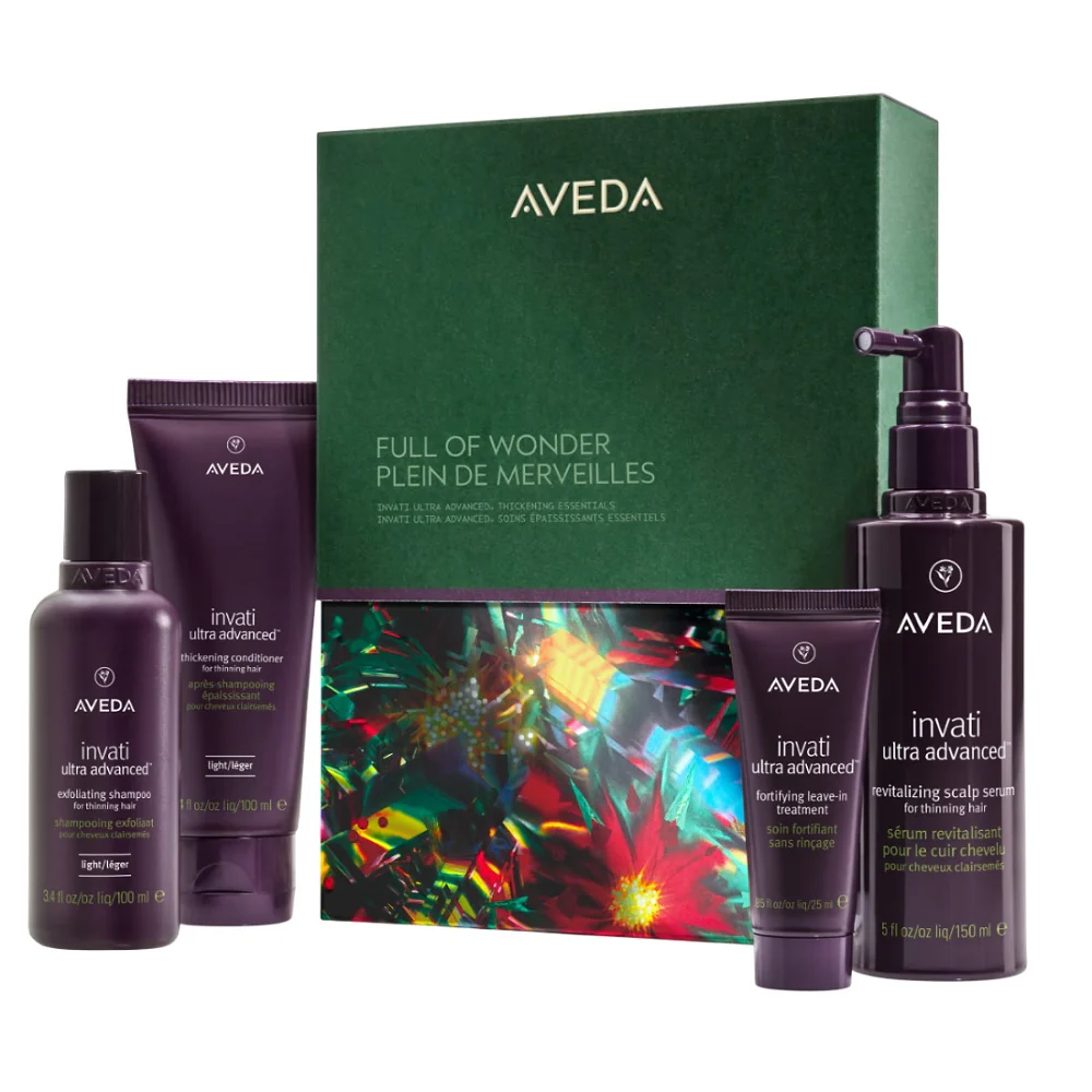 Full of Wonder zestaw szampon do włosów 100ml + odżywka do włosów 100ml + kuracja do włosów 25ml + serum do skóry głowy 150ml