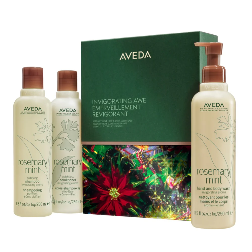 Invigorating Awe zestaw szampon do włosów 250ml + odżywka do włosów 250ml + żel do mycia ciała i rąk 250ml