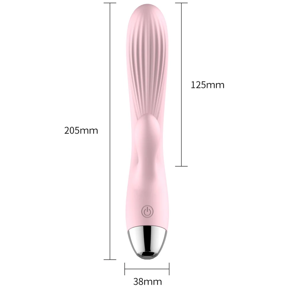 Silicone Vibrator wodoodporny wibrator królik Pink - Image 5