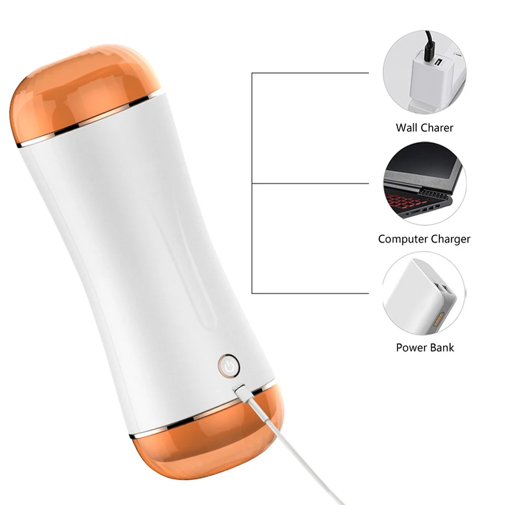Vibrating Masturbation Cup podwójny masturbator - Image 5