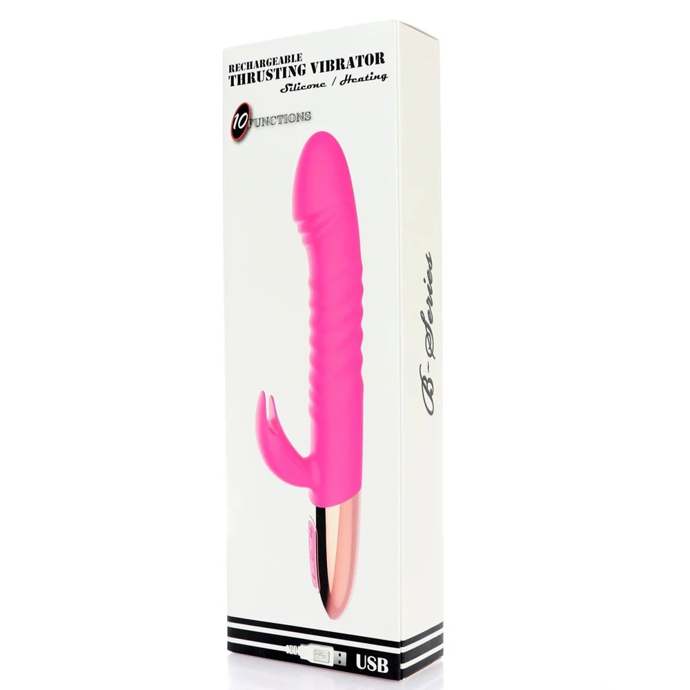 Thrusting Vibrator wibrator królik Pink - Image 4