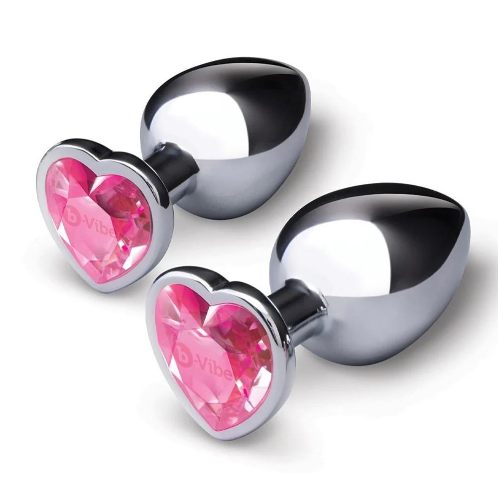 Jewel Heart Training Set korki analne 2szt.