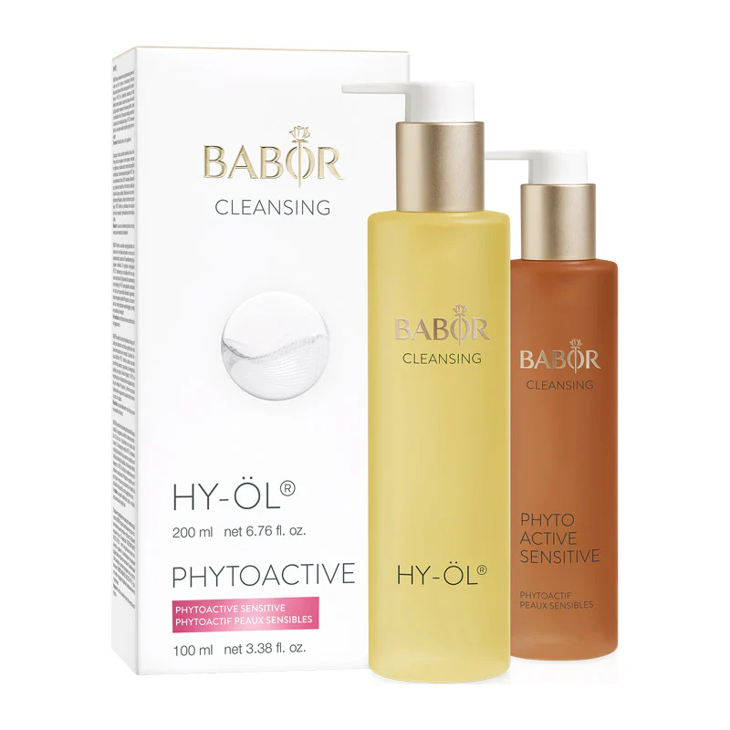 Hy-Öl & Phytoactive Sensitive zestaw hydrofilowy olejek oczyszczający 200ml + koncentrat ziołowy 100ml