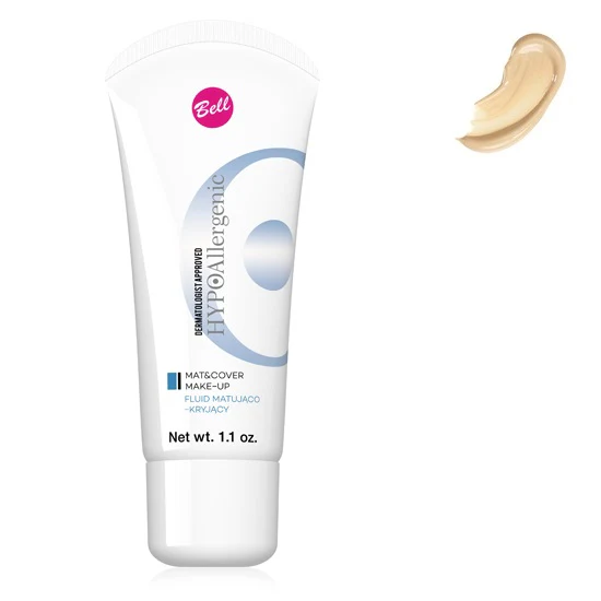 HypoAllergenic Mat&Cover Make-Up hypoalergiczny fluid matująco-kryjący 30g