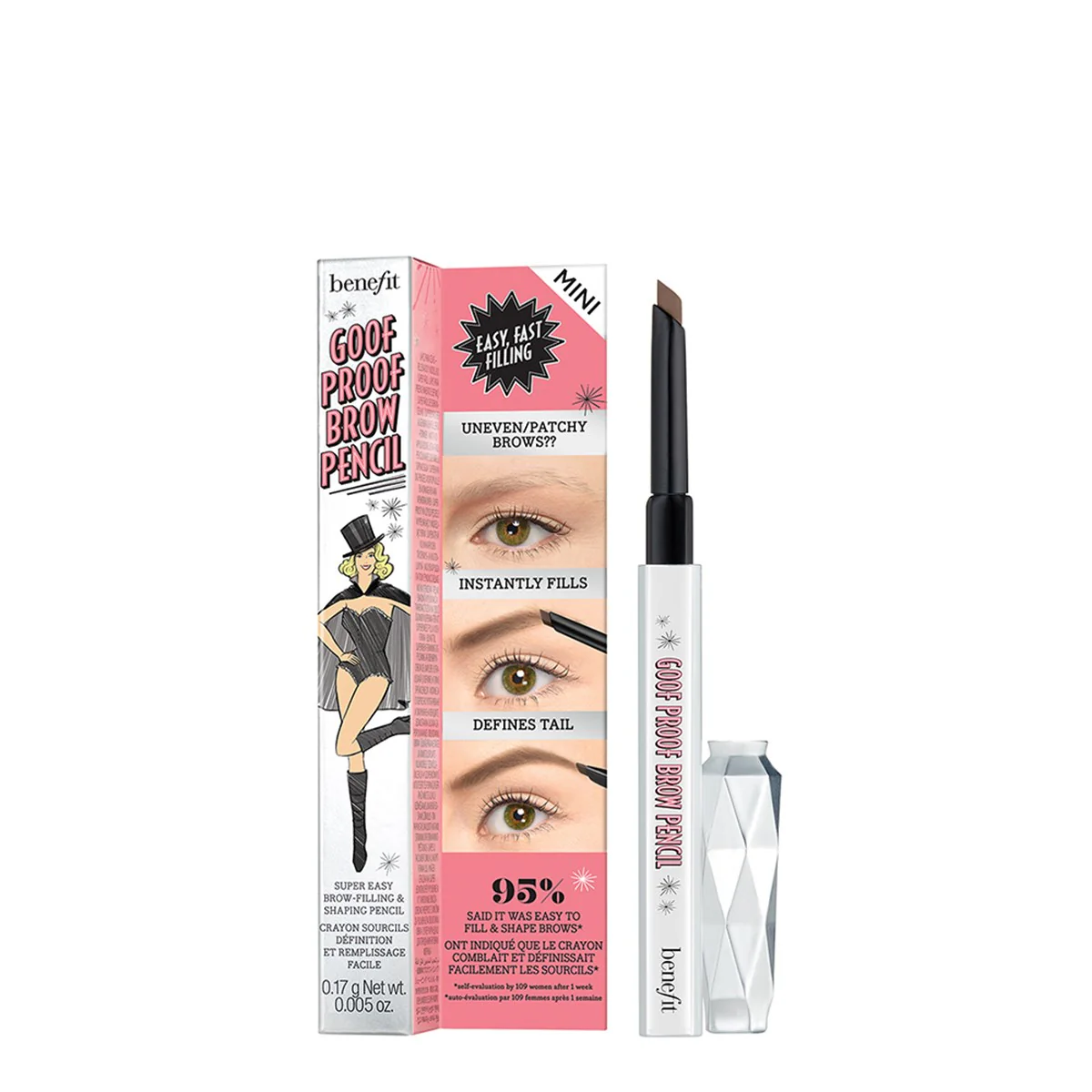 Goof Proof Brow Pencil Mini kredka do brwi 0.17g - Image 6