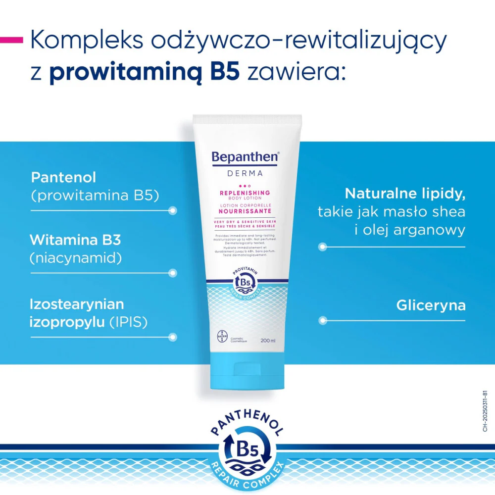 Derma głęboko odżywczy balsam do ciała 200ml - Image 2