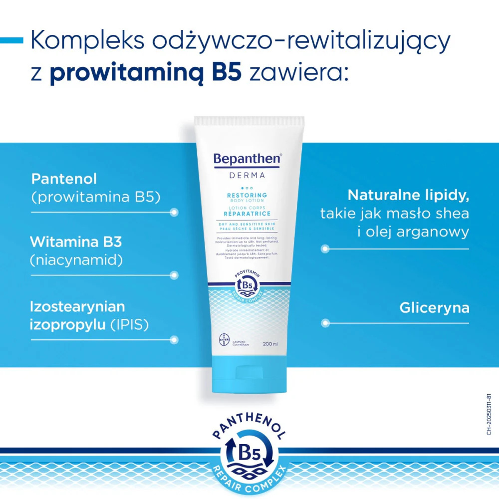 Derma nawilżająco-odżywczy balsam do ciała 200ml - Image 2
