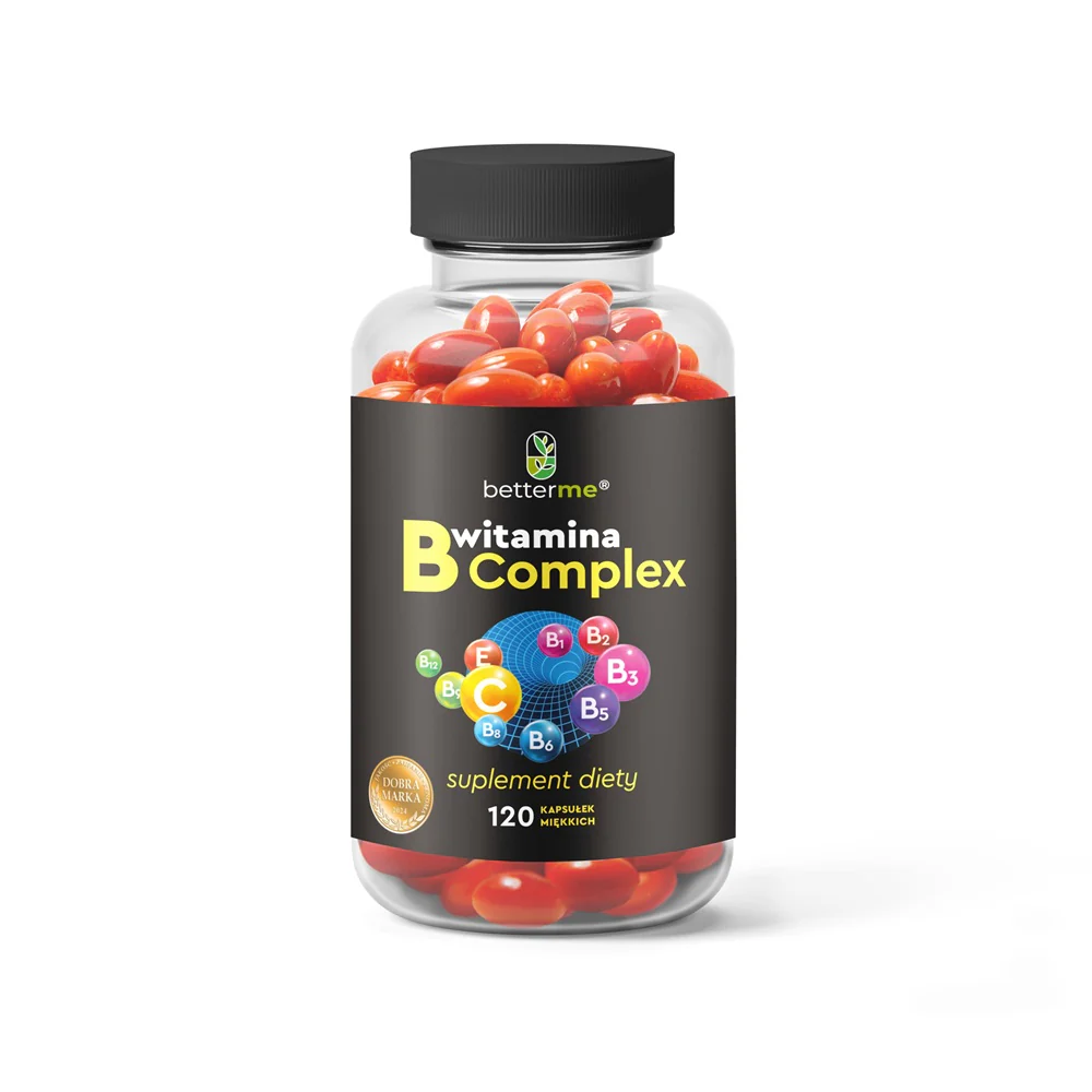 B Complex 100% RSW suplement diety 120 kapsułek