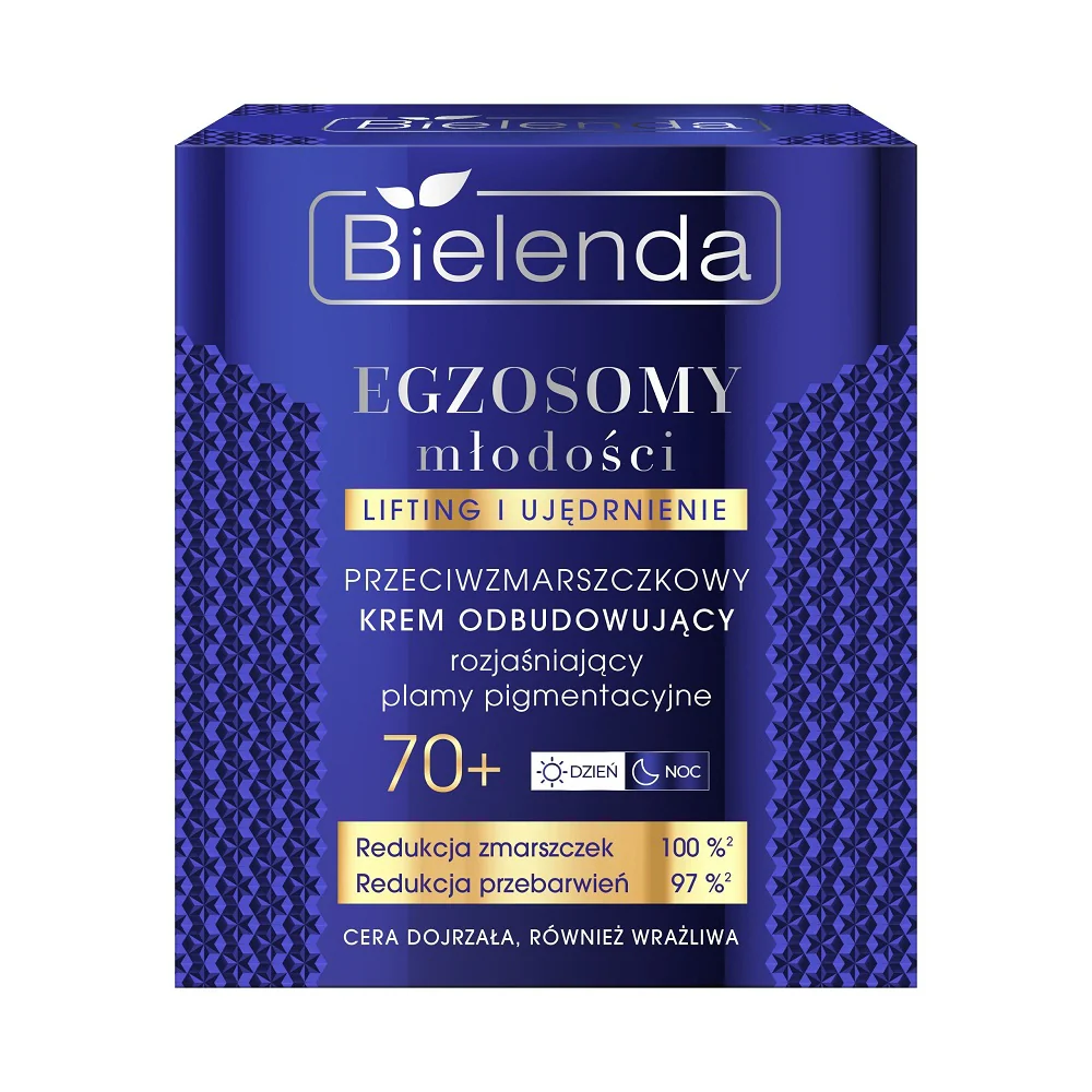 Egzosomy Młodości przeciwzmarszczkowy krem odbudowujący rozjaśniający plamy pigmentacyjne 70+ 50ml - Image 2