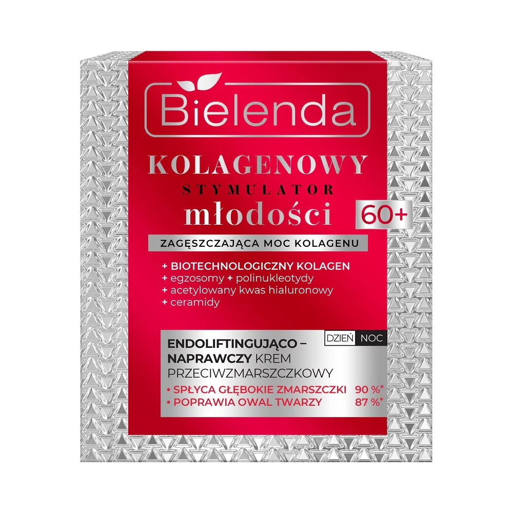 Kolagenowy Stymulator Młodości endoliftingująco-naprawczy krem przeciwzmarszczkowy 60+ 50ml - Image 2