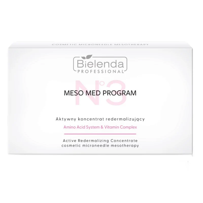 Meso Med Program aktywny koncentrat redermalizujący z aminokwasami i kompleksem witaminowym 10x3ml