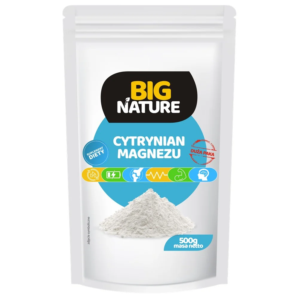 Cytrynian magnezu suplement diety 500g