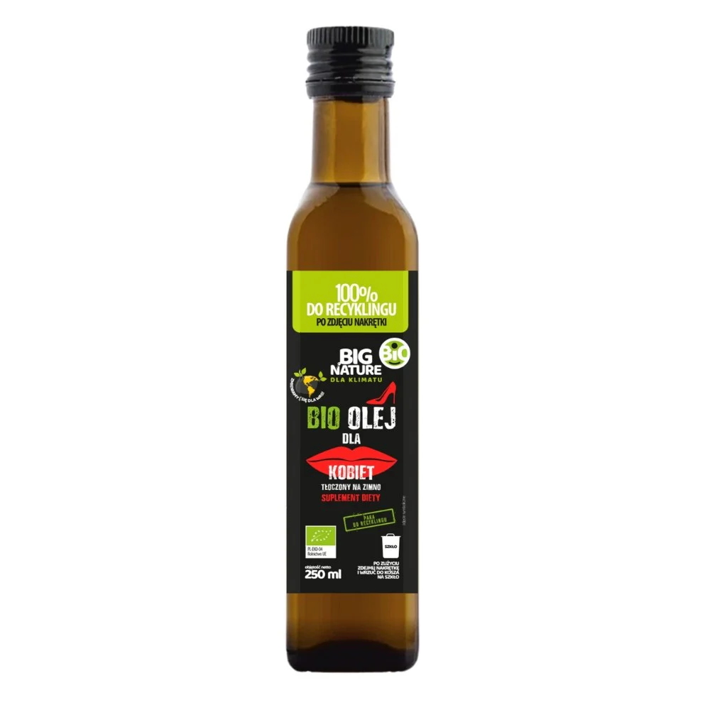 Olej dla kobiet tłoczony na zimno 250ml