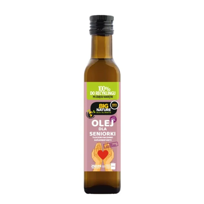 Olej dla seniorki tłoczony na zimno 250ml