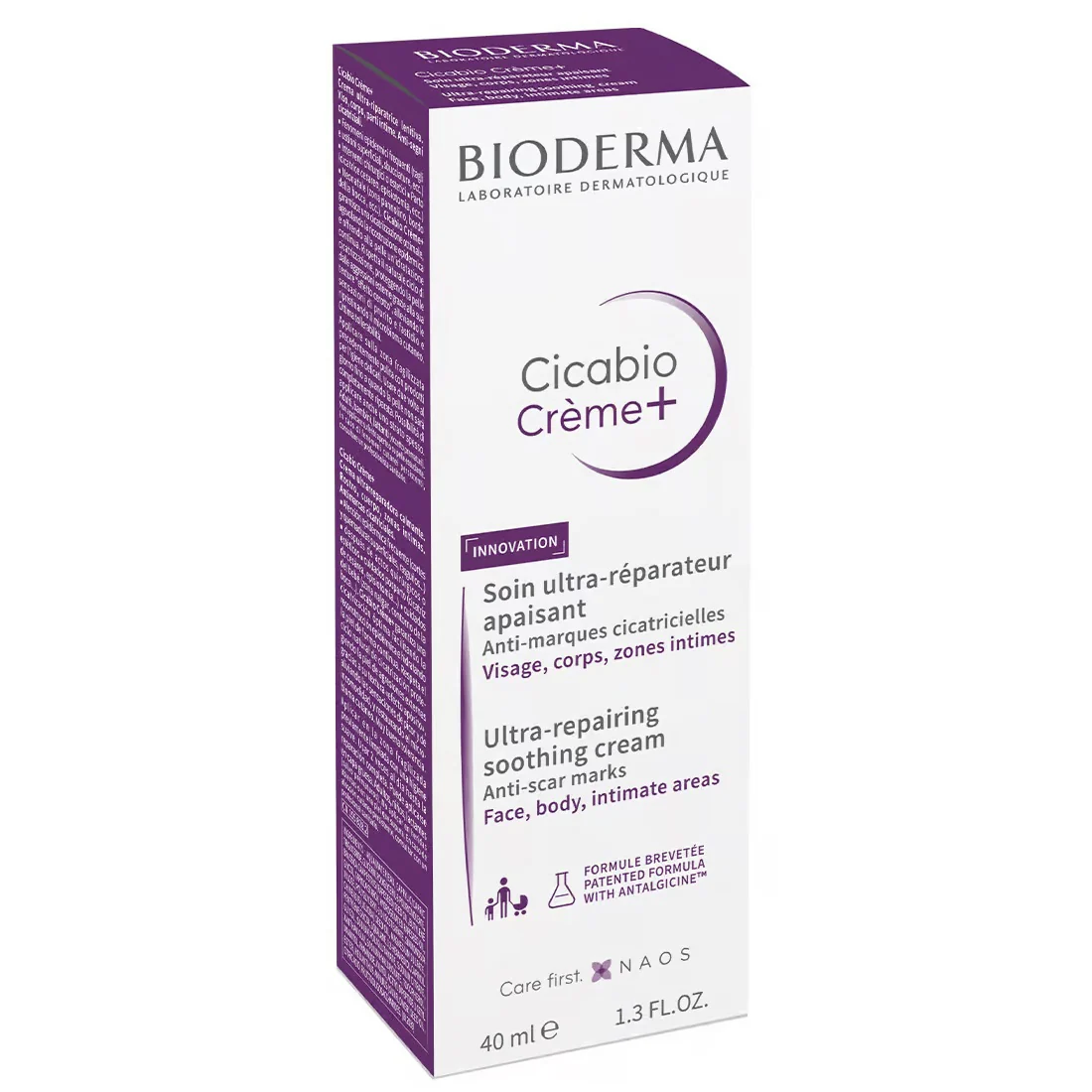 Cicabio Creme+ naprawczy krem łagodzący 40ml - Image 2