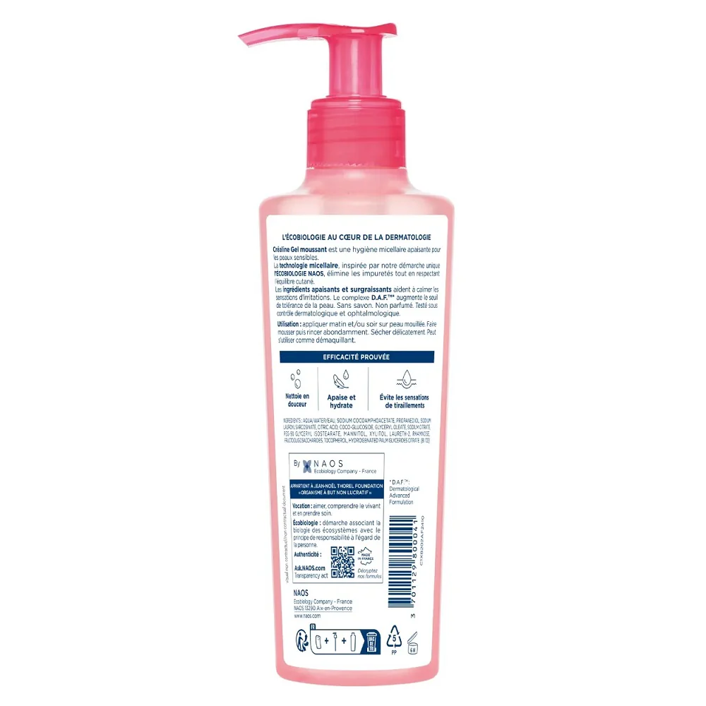 Crealine micelarny żel oczyszczający 200ml - Image 3