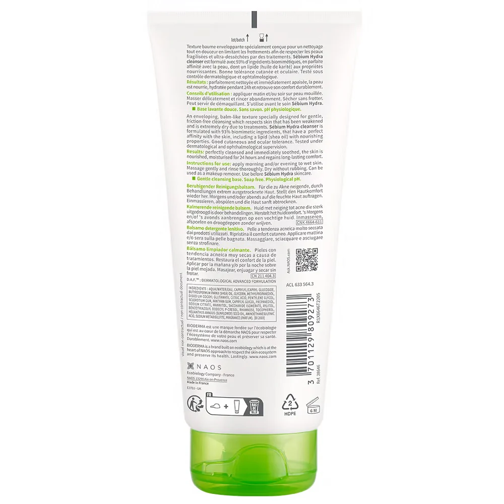 Sebium Hydra Cleanser oczyszczająca emulsja 200ml - Image 2