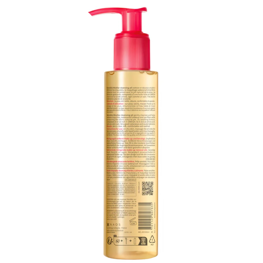 Sensibio Micellar Cleansing Oil oczyszczający olejek micelarny 150ml - Image 2
