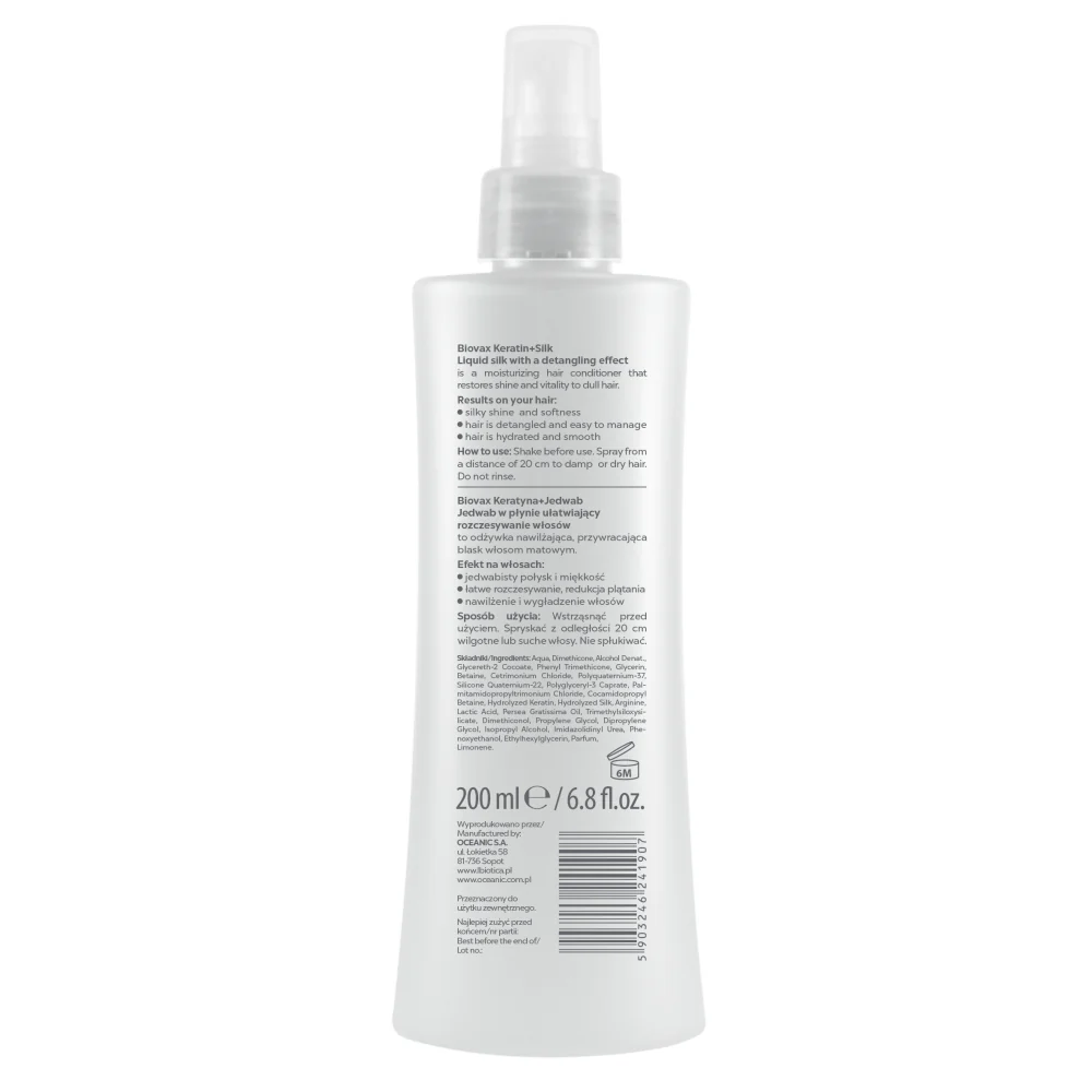 Keratyna + Jedwab jedwab w płynie 200ml - Image 2