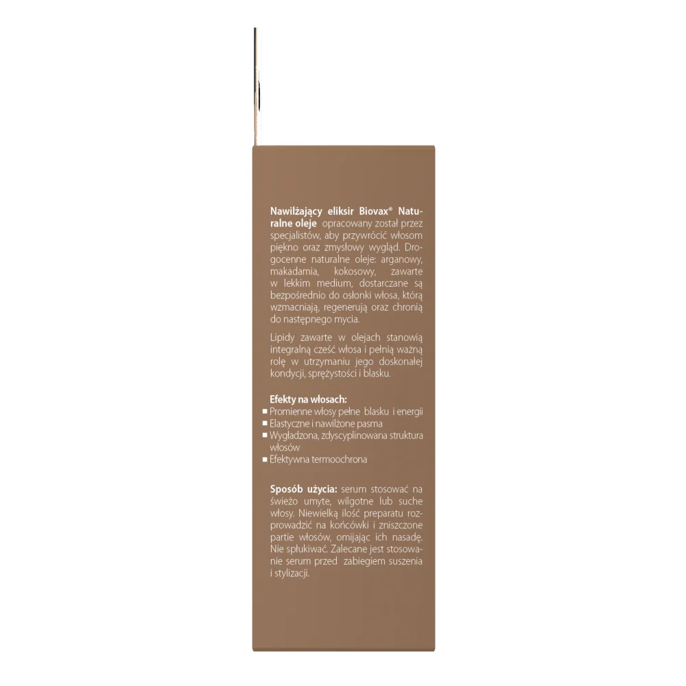 Naturalne Oleje nawilżający eliksir do włosów 15ml - Image 4