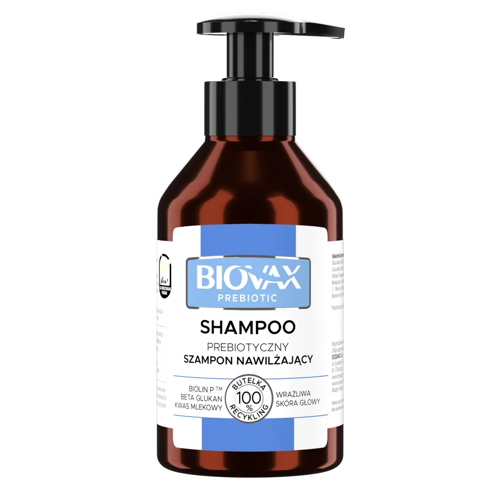 Prebiotic prebiotyczny szampon nawilżający do wrażliwej skóry głowy 200ml