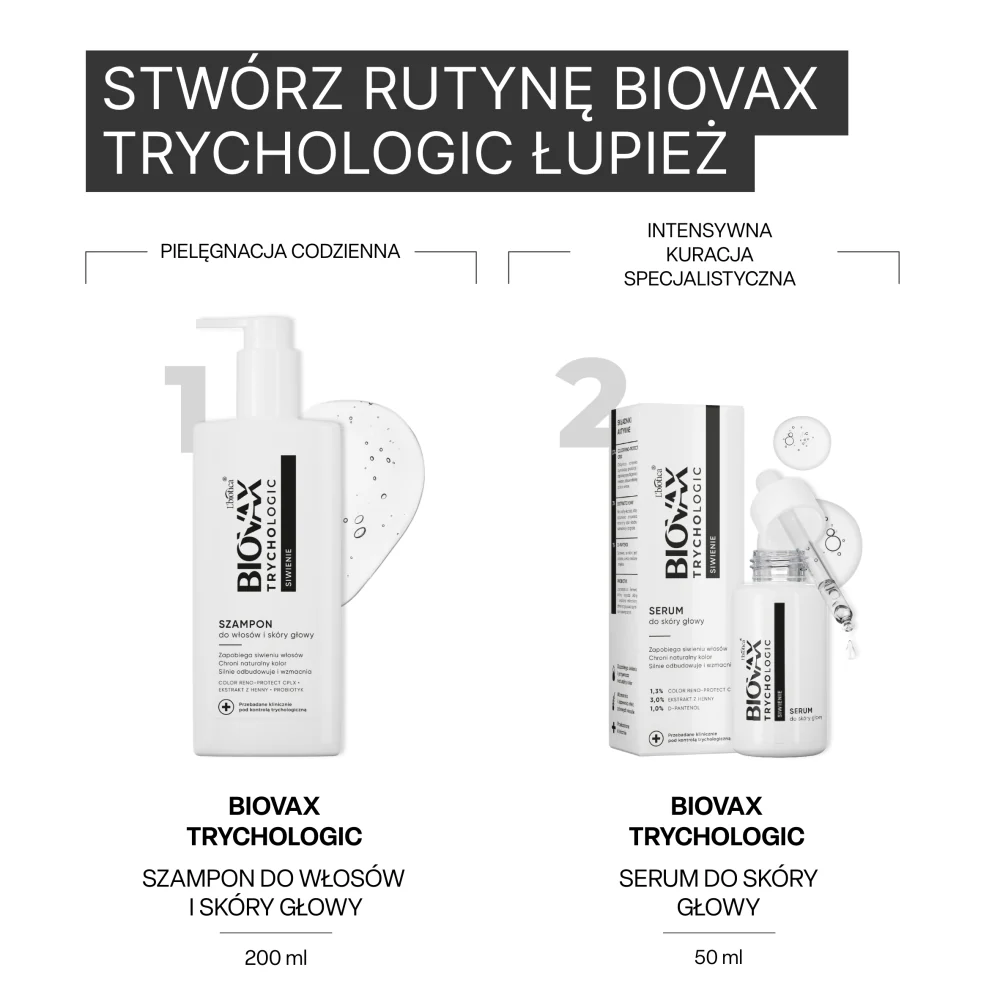 Trychologic Siwienie szampon do włosów i skóry głowy 200ml - Image 3
