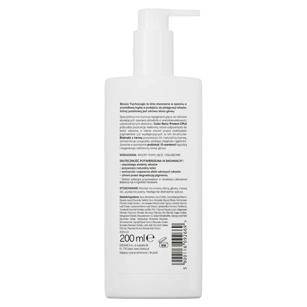 Trychologic Siwienie szampon do włosów i skóry głowy 200ml - Image 5
