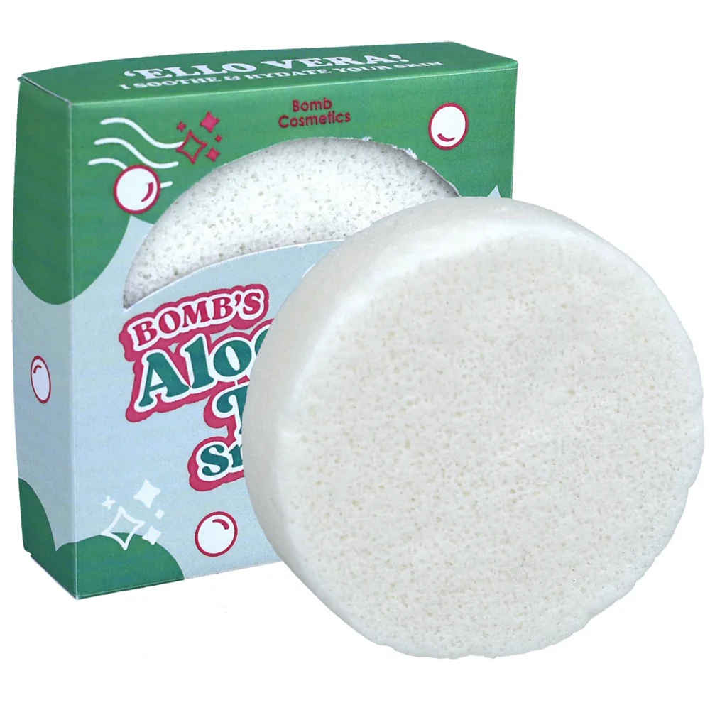 Aloe There Smooth Skin Facial Sponge gąbka do twarzy z aloesem