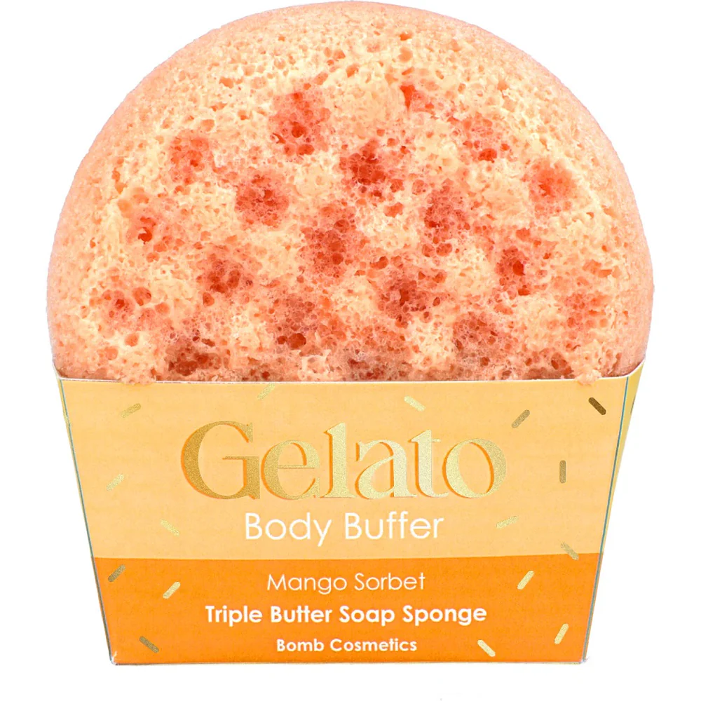 Gelato Body Buffer gąbka do mycia ciała Mango Sorbet 200g - Image 2