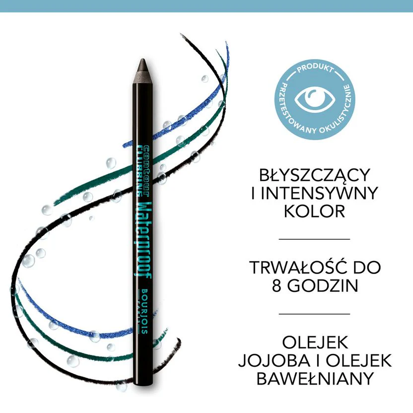 Contour Clubbing Waterproof wodoodporna kredka do oczu 1.14g - Image 14