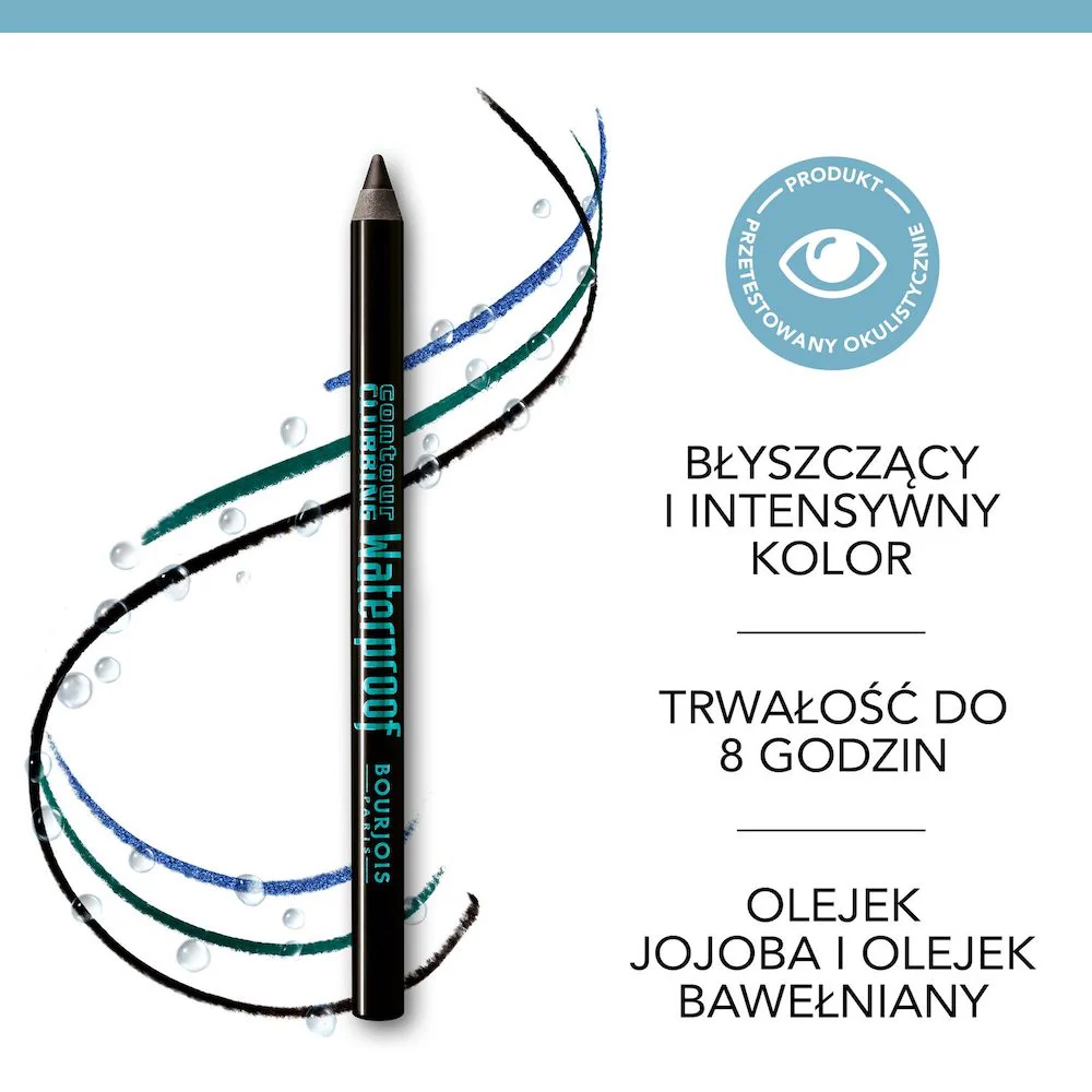 Contour Clubbing Waterproof wodoodporna kredka do oczu 1.14g - Image 18