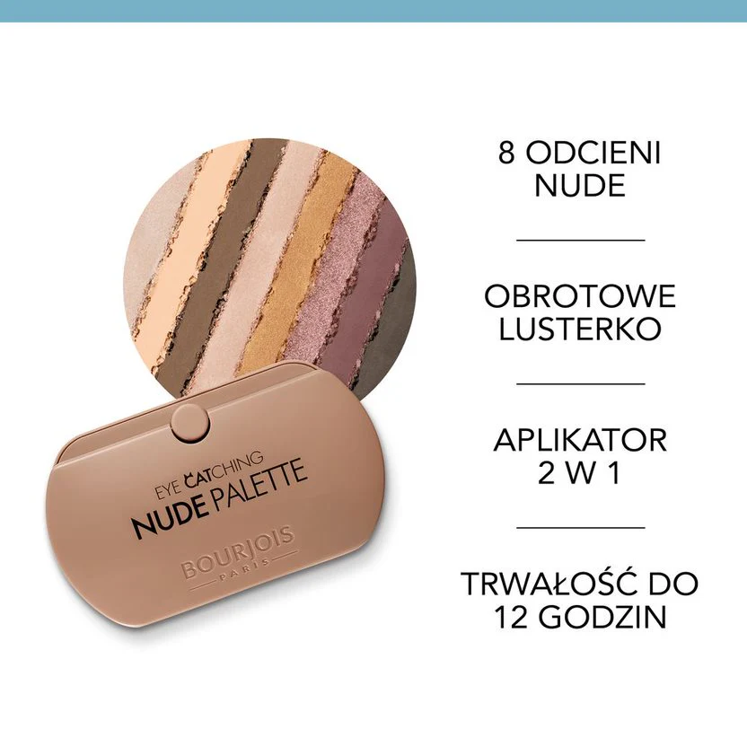Eye Catching Nude Palette paleta cieni do powiek 03 4.5g - Image 5