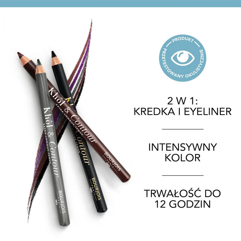 Khol & Contour Eye Pencil Extra-Long Wear kredka do oczu - Image 3