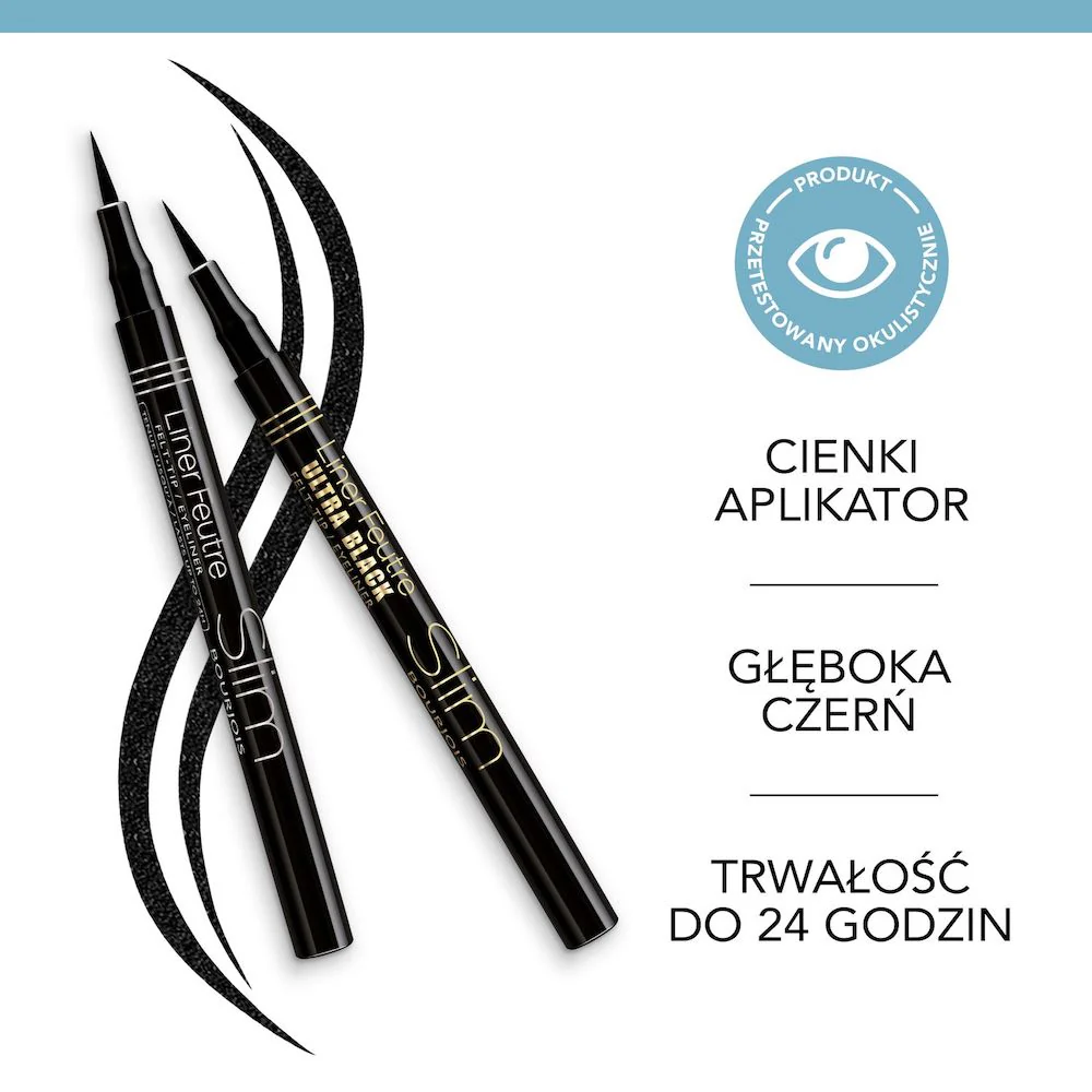 Liner Feutre eyeliner w pisaku 17 Ultra Black 0.8ml - Image 2