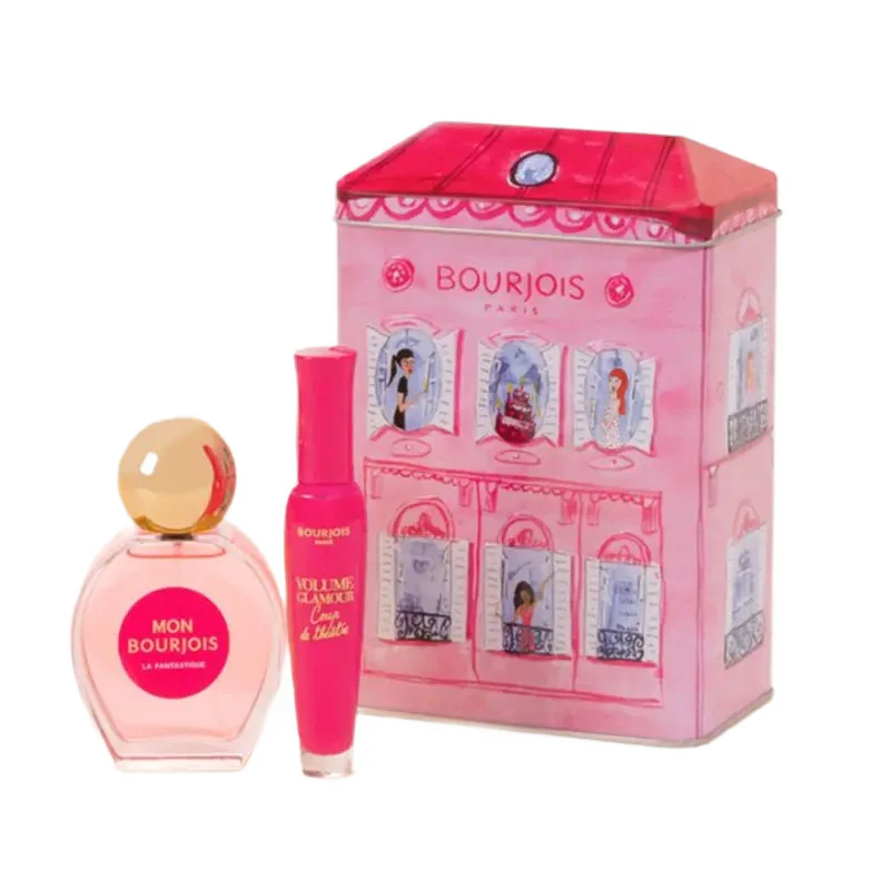 Mon Bourjois La Fantastique zestaw woda perfumowana spray 50ml + tusz do rzęs 7ml - Image 2