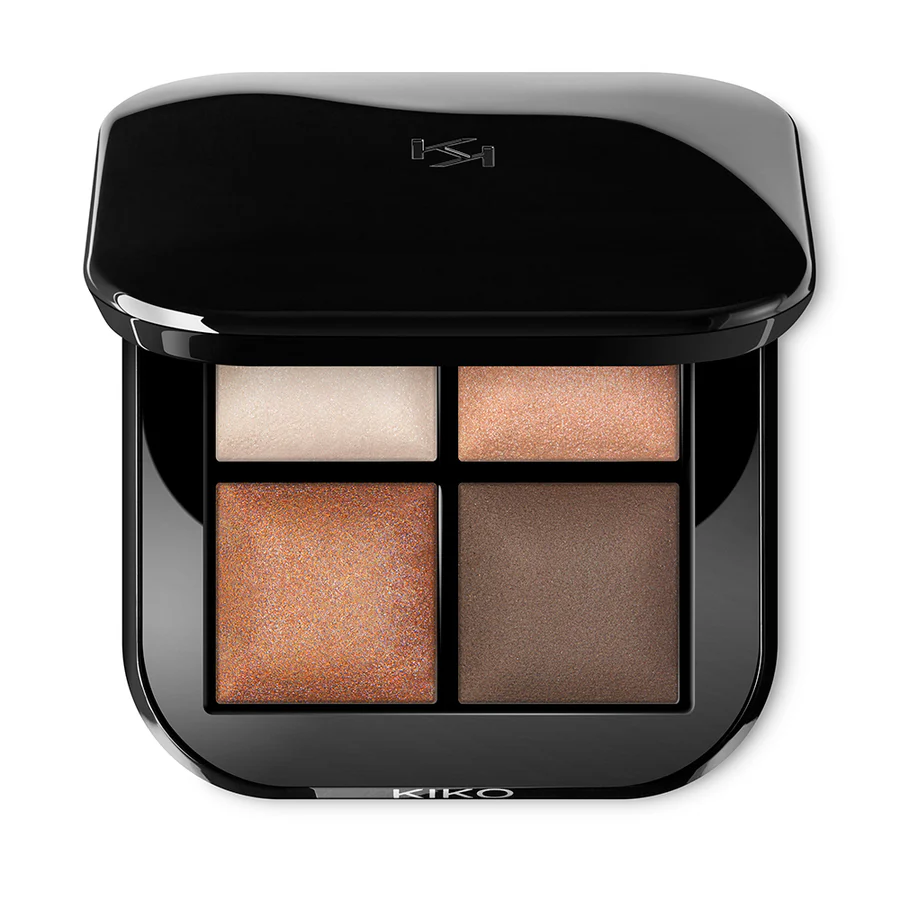 Bright Quartet Baked Eyeshadow Palette paleta czterech wypiekanych cieni do powiek 3.2g - Image 10