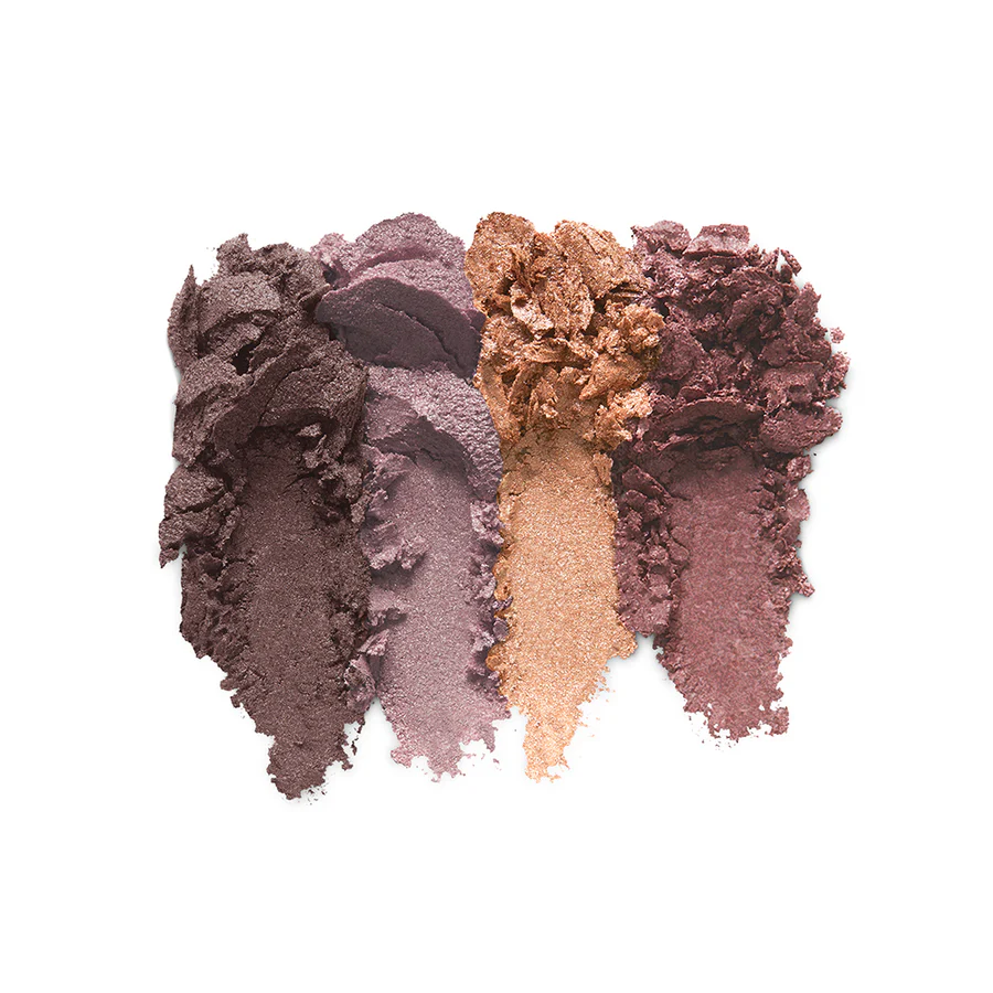 Bright Quartet Baked Eyeshadow Palette paleta czterech wypiekanych cieni do powiek 3.2g - Image 4