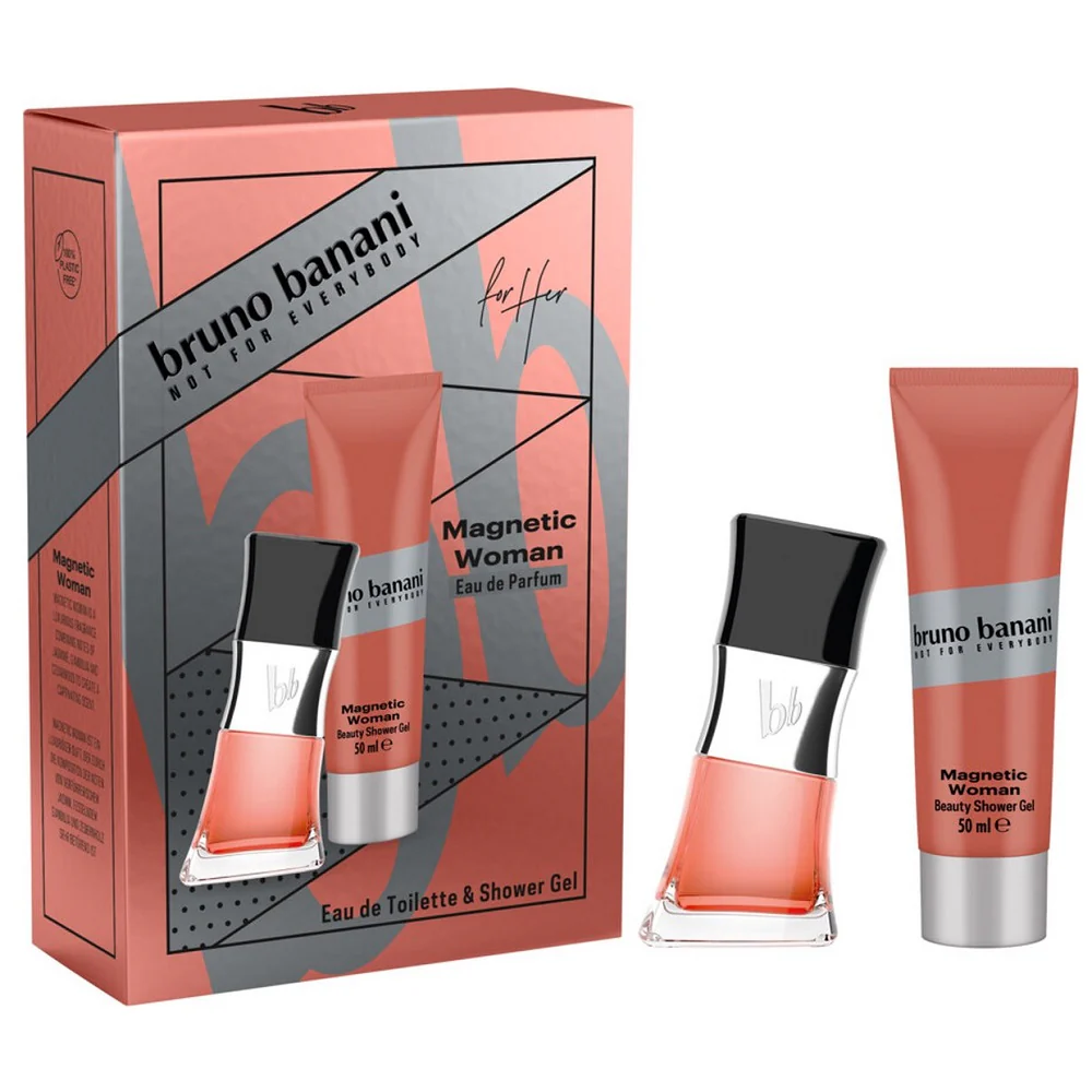 Magnetic Woman zestaw woda perfumowana spray 30ml + żel pod prysznic 50ml