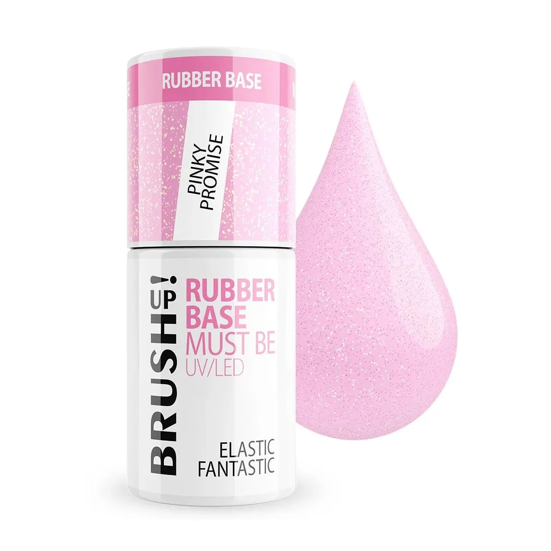 Rubber Base baza hybrydowa do paznokci Pinky Promise 5g
