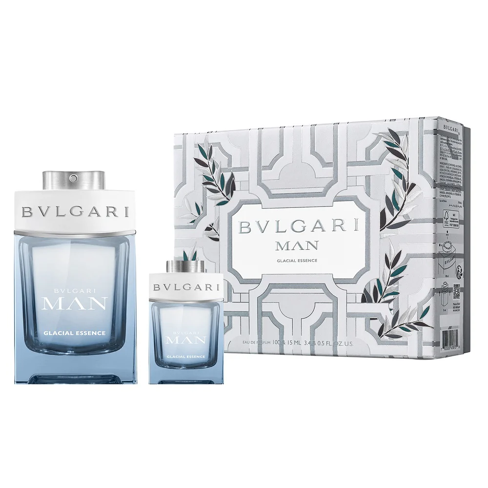 Man Glacial Essence zestaw woda perfumowana spray 100ml + woda perfumowana spray 15ml