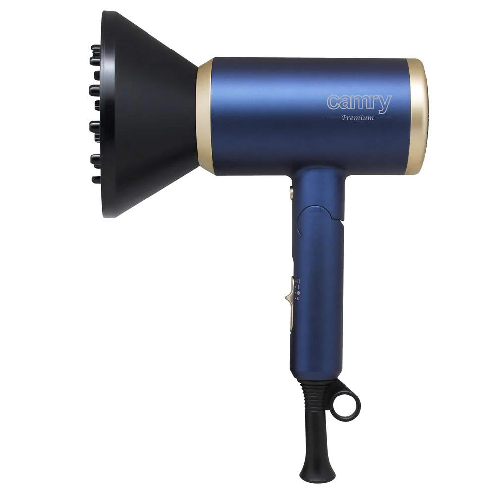 Suszarka do włosów z dyfuzorem i składaną rączką 1800W ION CR 2268 - Image 3