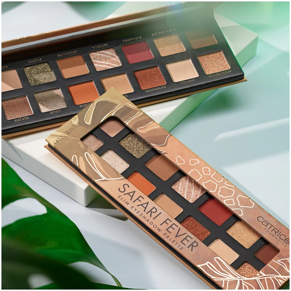 Safari Fever Slim Eyeshadow Palette paleta cieni do powiek 010 Wild Life 10.6g - Image 5