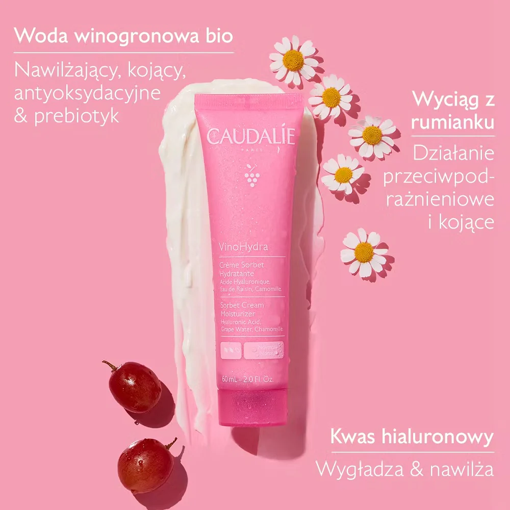 VinoHydra nawilżający krem sorbet 60ml - Image 2
